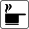 Pictogram Køkken kasserolle