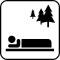 Pictogram Lejrplads