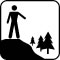 Pictogram Udsigtspunkt