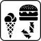 Pictogram Is & Burger