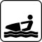 Pictogram Vandscooter