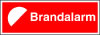 Sikkerhedsskilt Brandalarm