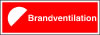 Sikkerhedsskilt Brandventilation