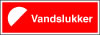 Sikkerhedsskilt Vandslukker