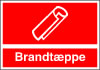 Sikkerhedsskilt Brandtæppe