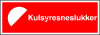 Sikkerhedsskilt Kulsyresneslukker