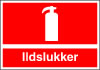 Sikkerhedsskilt Ildslukker