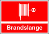 Sikkerhedsskilt Brandslange