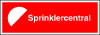 Sikkerhedsskilt Sprinklercentral