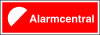 Sikkerhedsskilt Alarmcentral