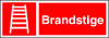 Sikkerhedsskilt Brandstige