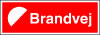 Sikkerhedsskilt Brandvej