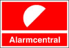 Sikkerhedsskilt Alarmcentral