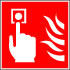 Sikkerhedsskilt Brandalarm