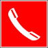 Sikkerhedsskilt Telefon