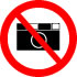 Sikkerhedsskilt Fotografering forbudt