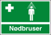 Sikkerhedsskilt Nørbruser