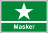 Sikkerhedsskilt Masker