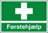 Sikkerhedsskilt Førstehjælp