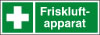 Sikkerhedsskilt Friskluftapparat