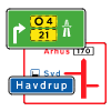 Færdselstavler - Orienteringstavler