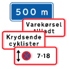 Færdselstavler - Undertavler