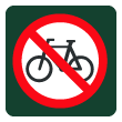 naturstyrelsen - cykling forbudt
