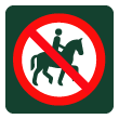 naturstyrelsen - ridning forbudt