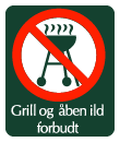 naturstyrelsen - grill og åben ild forbudt