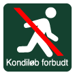 naturstyrelsen - kondiløb forbudt