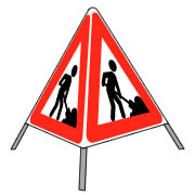 foldeskilt vejarbejde
