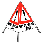 foldeskilt eksplosionsfare
