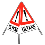 foldeskilt ulykke