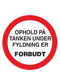 gylleskilt forbud