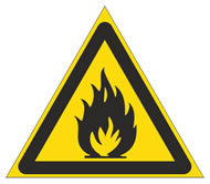 gylleskilt brandfare