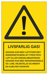 gylleskilt livsfarlig gas