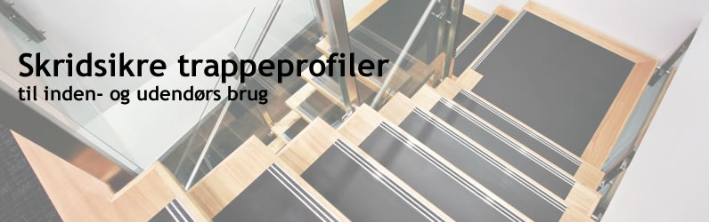 skridsikre trappeprofiler